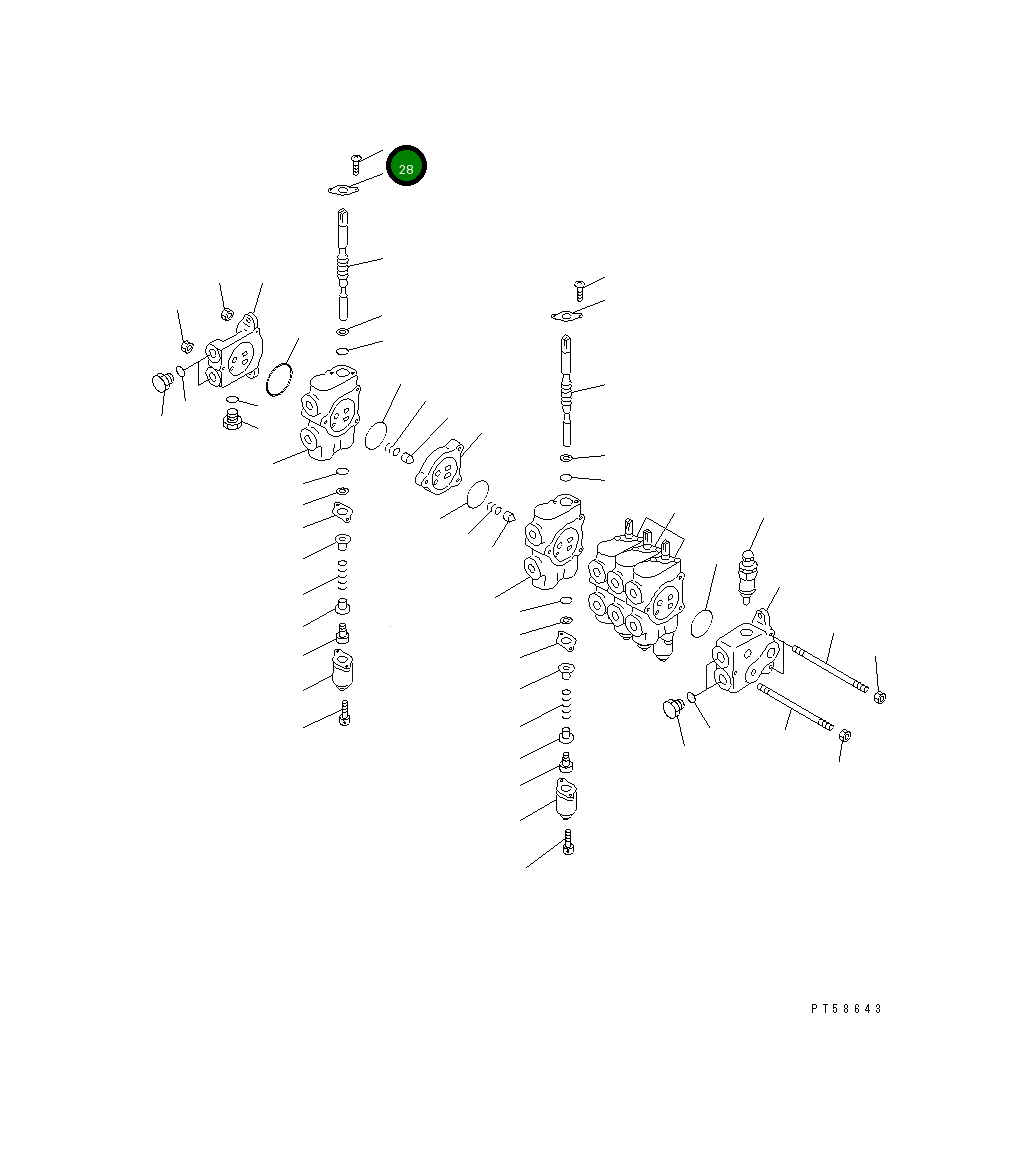 Винт KB91111-60101 Komatsu