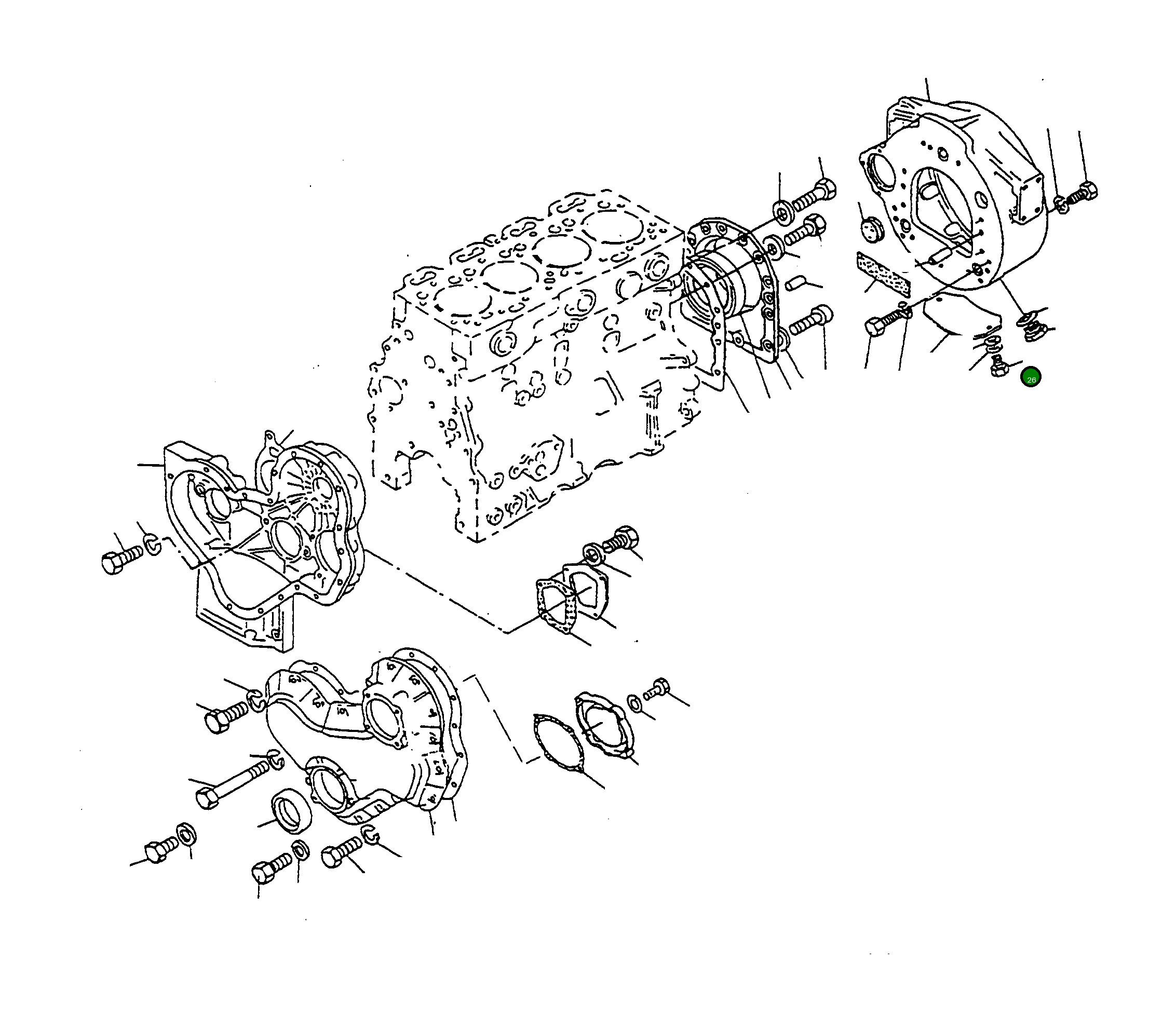 Винт 4906672M1 Komatsu