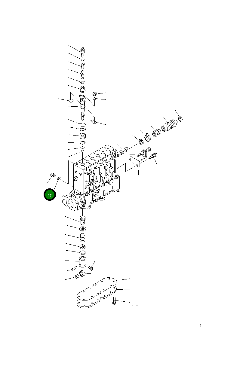 Винт DK133226-0800 Komatsu