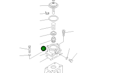 Втулка DK154415-12 Komatsu