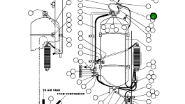 Винт с цилиндрической головкой - 1/4" - 20NC X 2 3/4" SR6301 Komatsu