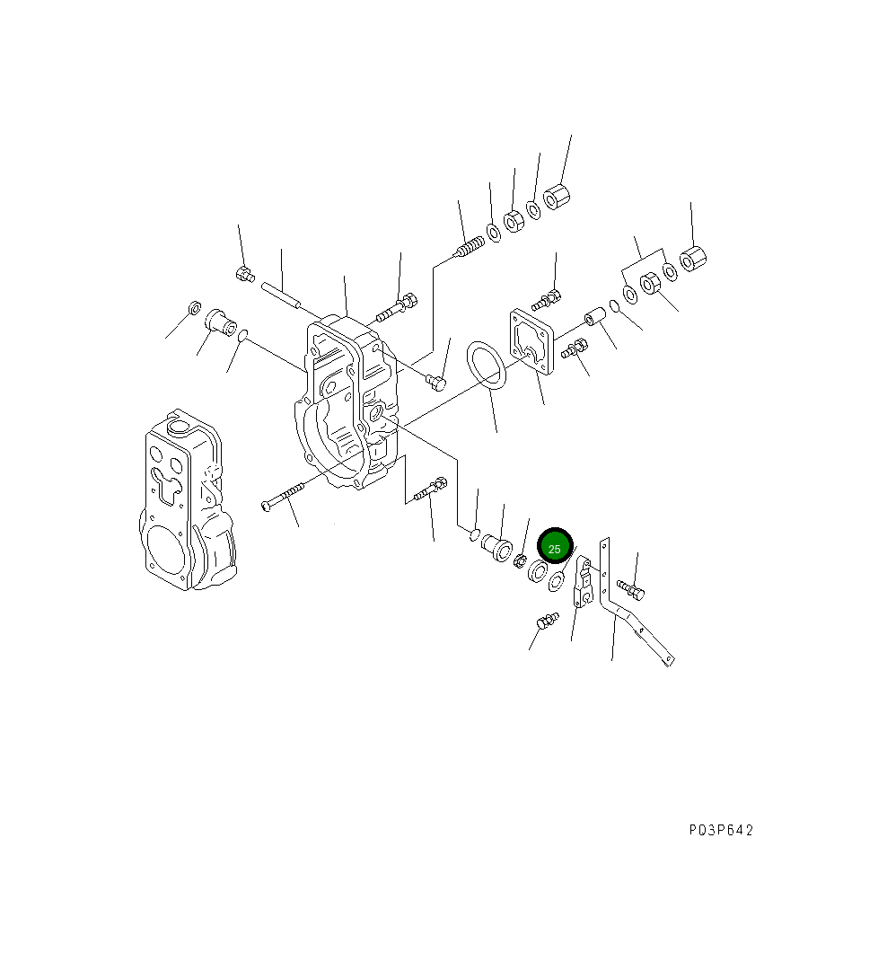 Втулка ND090944-0440 Komatsu