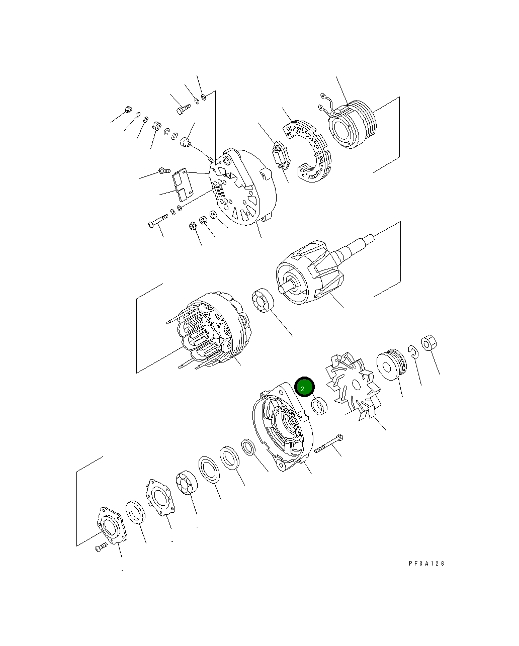 Втулка KD1-35923-0890 Komatsu