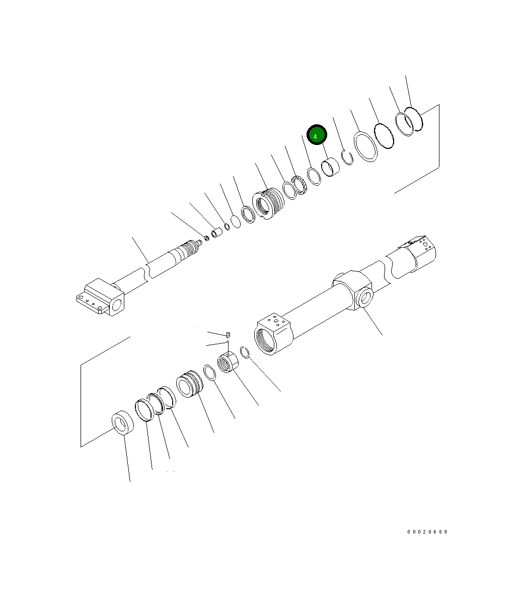 Втулка KB30131-07503 Komatsu
