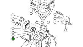 Винт с цилиндрической головкой VE9601 Komatsu