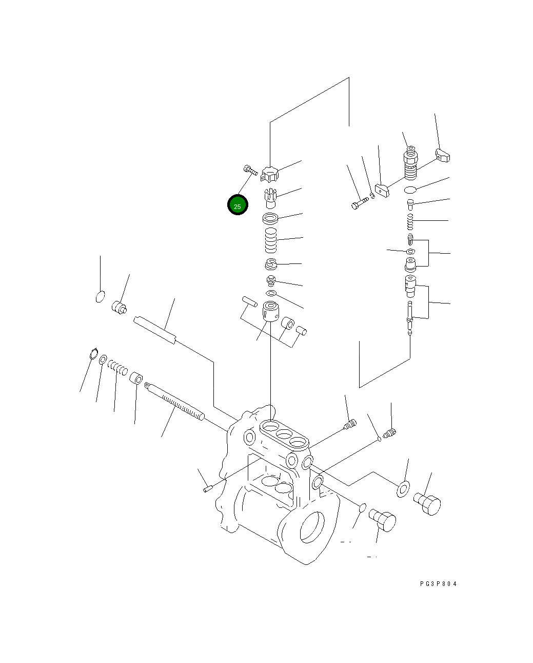 Винт 455-311 Komatsu