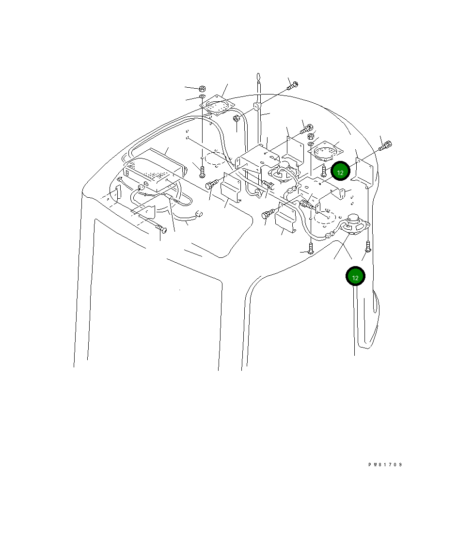 Винт YM26557-040102 Komatsu