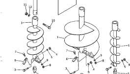 Винт FF7819-33610 Komatsu