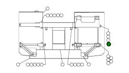 Винт с цилиндрической головкой - M20 X 2.50 X 90 MM0109 Komatsu