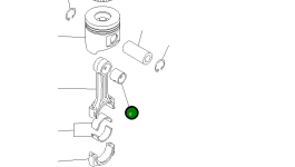 Втулка YM129900-23910 Komatsu