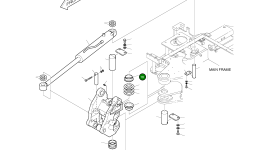 Втулка K1026347 Komatsu