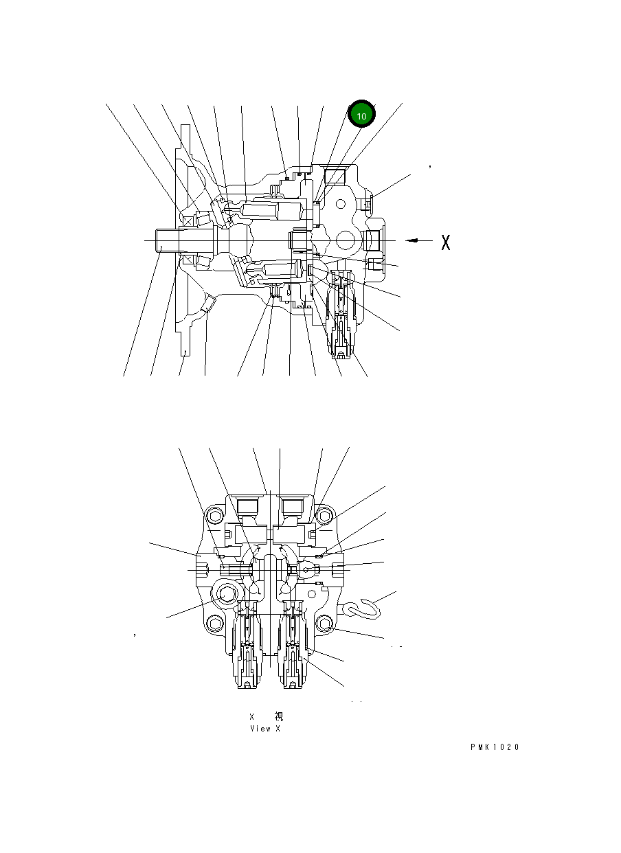 Втулка TM1391-135 Komatsu