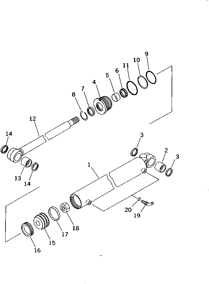Втулка 707-76-35190 Komatsu