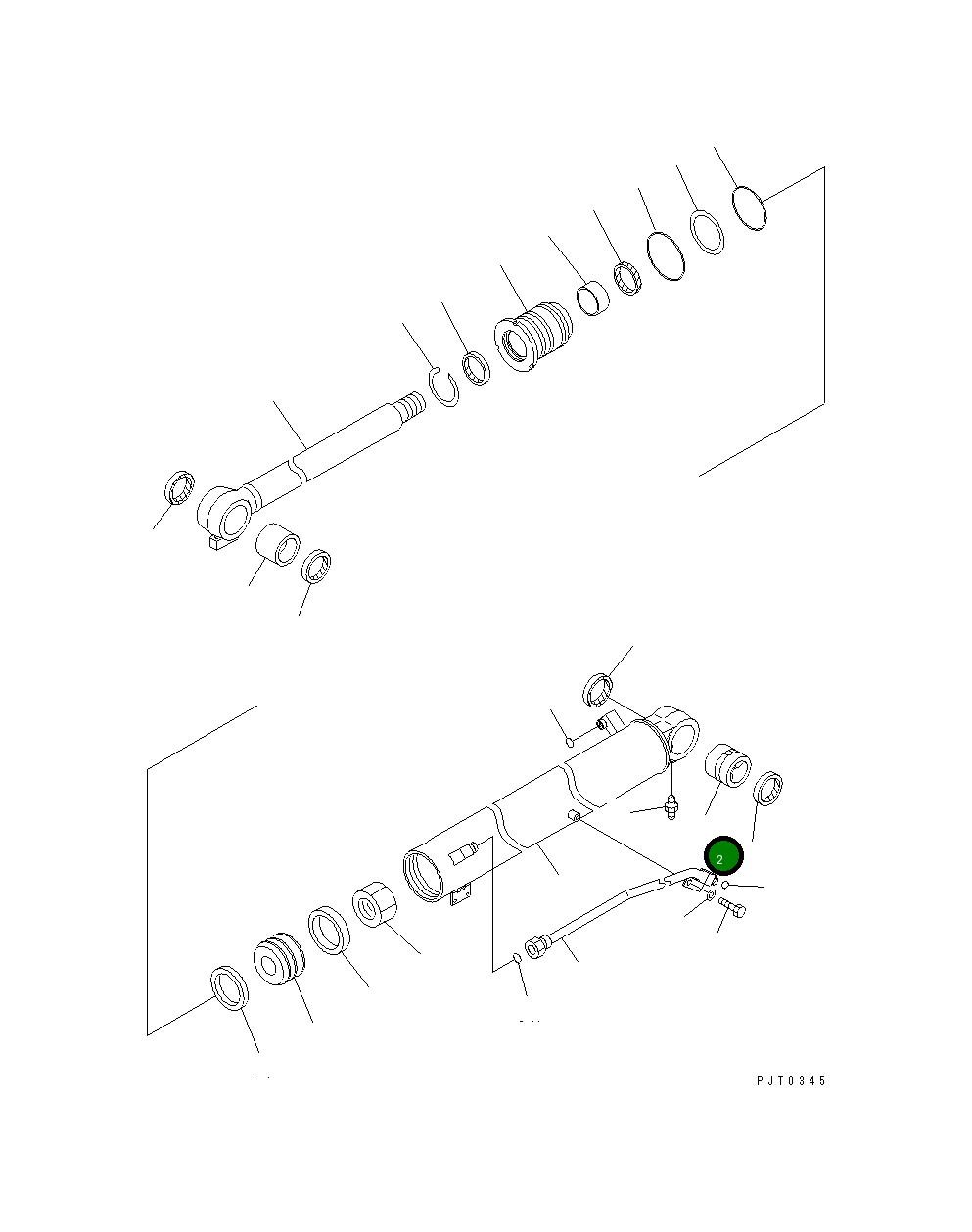 Втулка 707-76-65540 Komatsu
