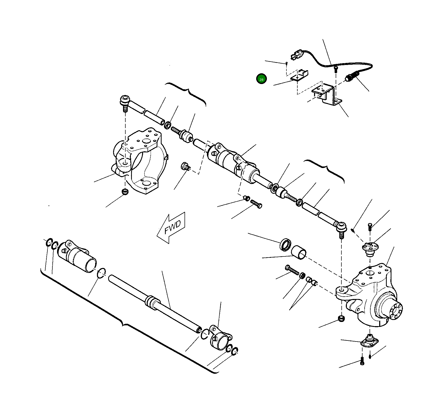 Винт CA0021758 Komatsu