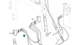 Шланг 750L 918-1014D15 Komatsu