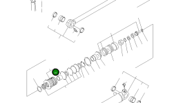 Втулка YM194300-24130 Komatsu