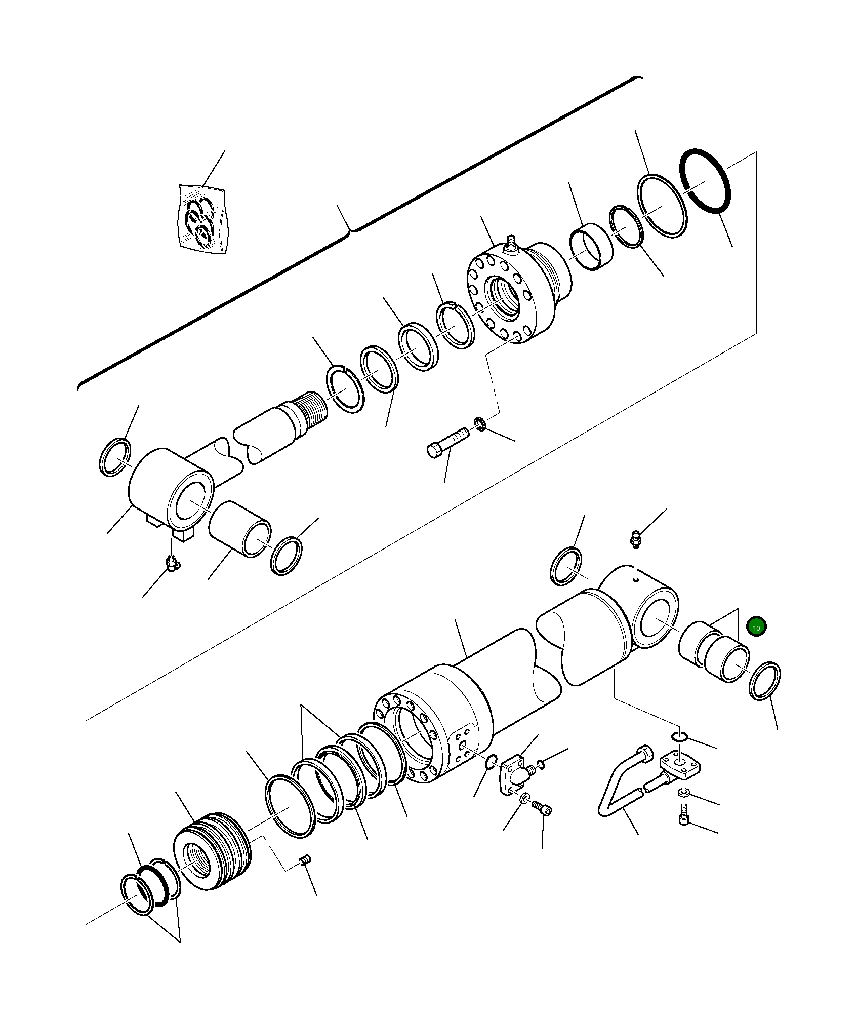 Втулка 707-76-50950 Komatsu