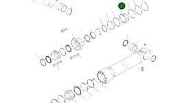 Втулка 707-71-35190 Komatsu