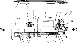 Винт M011100801006 Komatsu