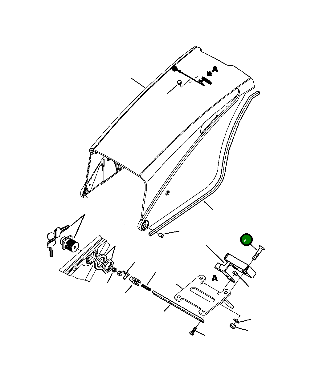 Винт 37A-09-1T697 Komatsu