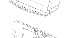 Внутренний отвал 425-71-H2J00 Komatsu