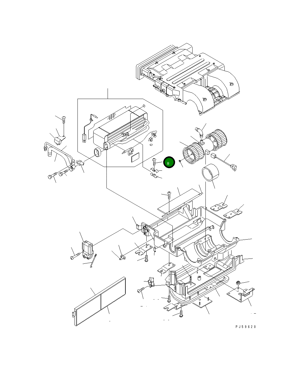 Винт TW012114-1240 Komatsu