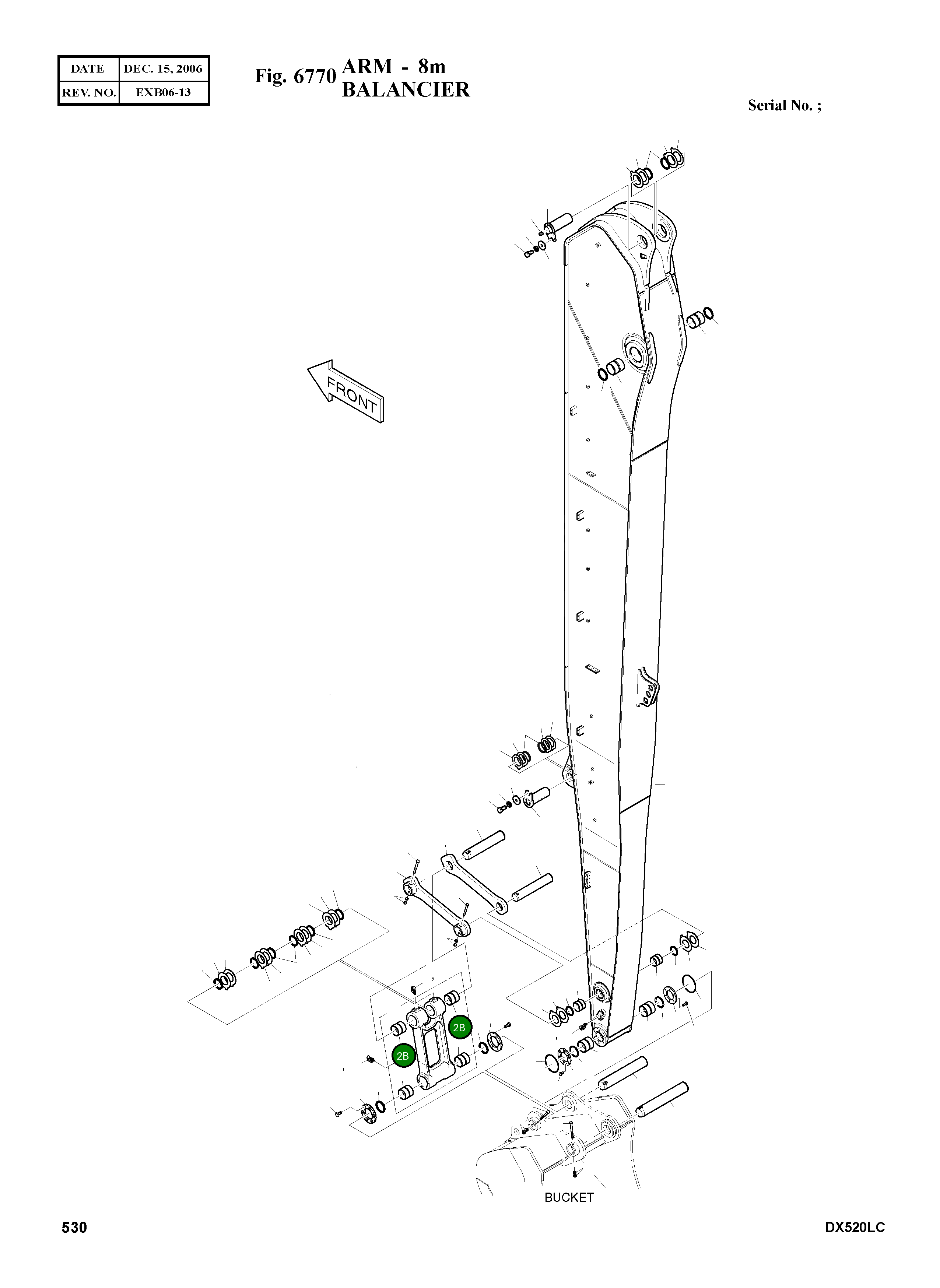 Втулка K1000735 Komatsu