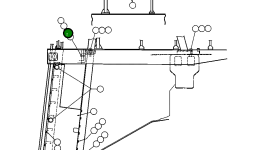 Винт с цилиндрической головкой - 5/8" - 11NC X 3 1/4" C1635 Komatsu