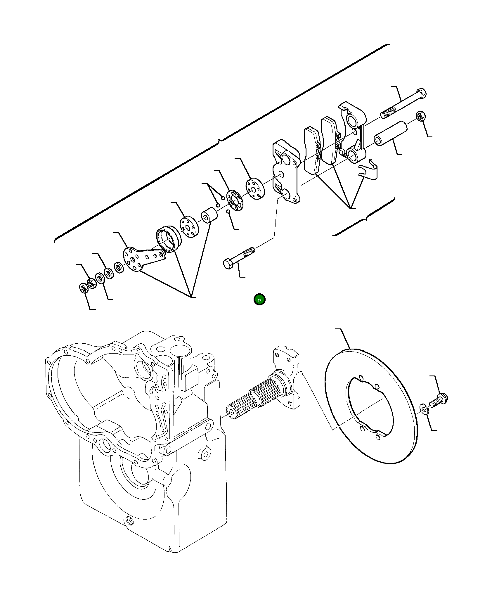 Винт CK017C872 Komatsu