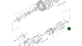 Втулка KD1-33923-0780 Komatsu