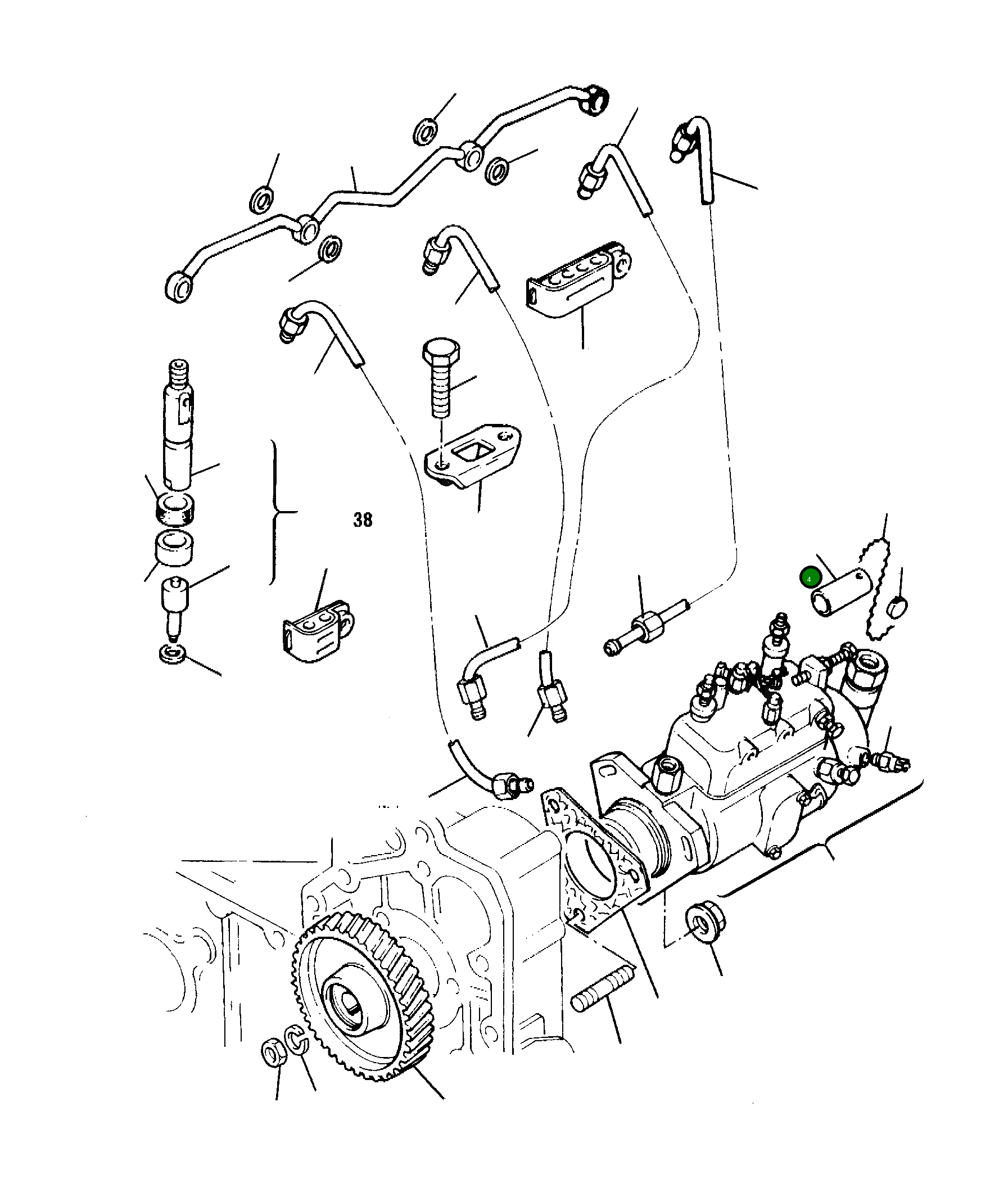 Втулка 6810-71-1120 Komatsu