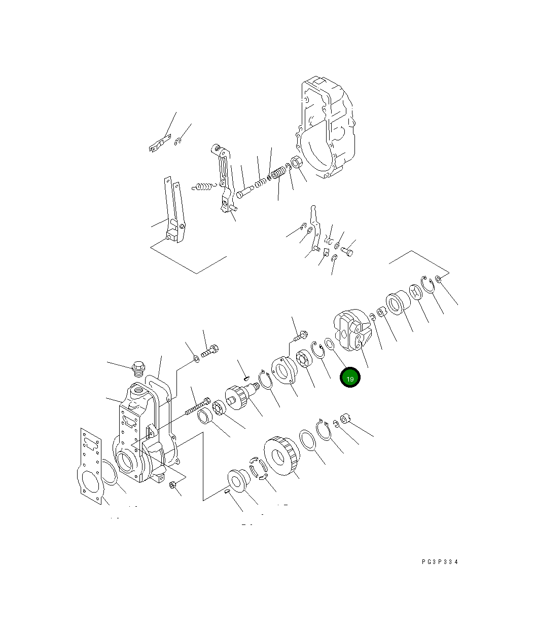 Втулка ND090835-0070 Komatsu