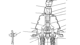 Винт SAM0407 Komatsu