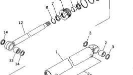 Втулка 707-76-35190 Komatsu