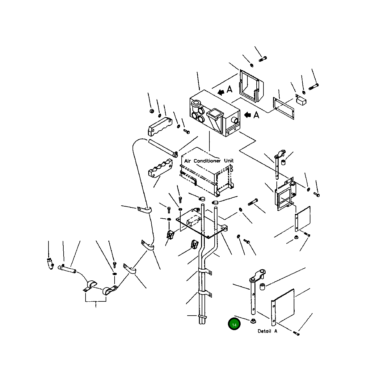 Втулка 569-07-61710 Komatsu