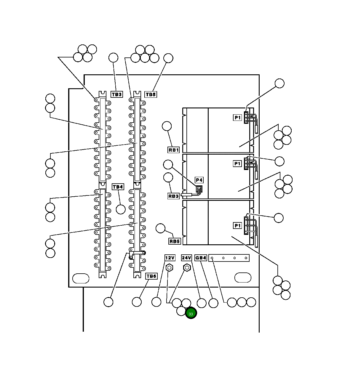 Гайка - 1/4" - 20NC TD1549 Komatsu