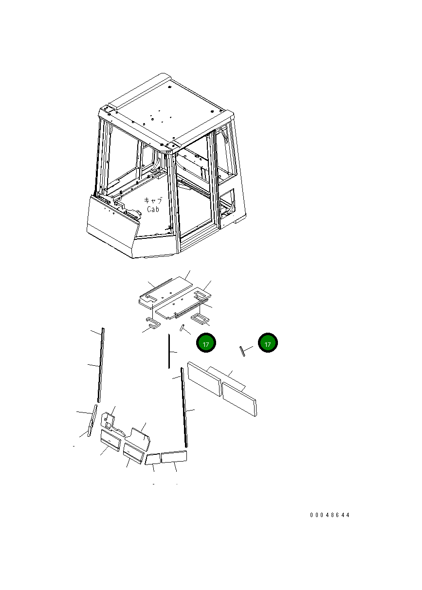 Воздуховод 426-56-31111 Komatsu