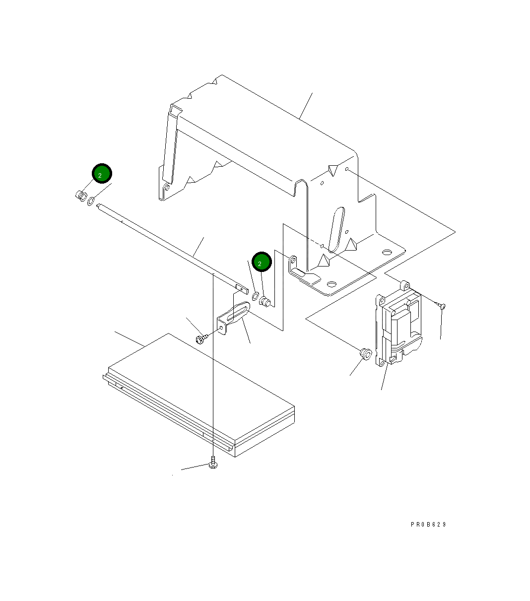 Втулка ND146625-0010 Komatsu