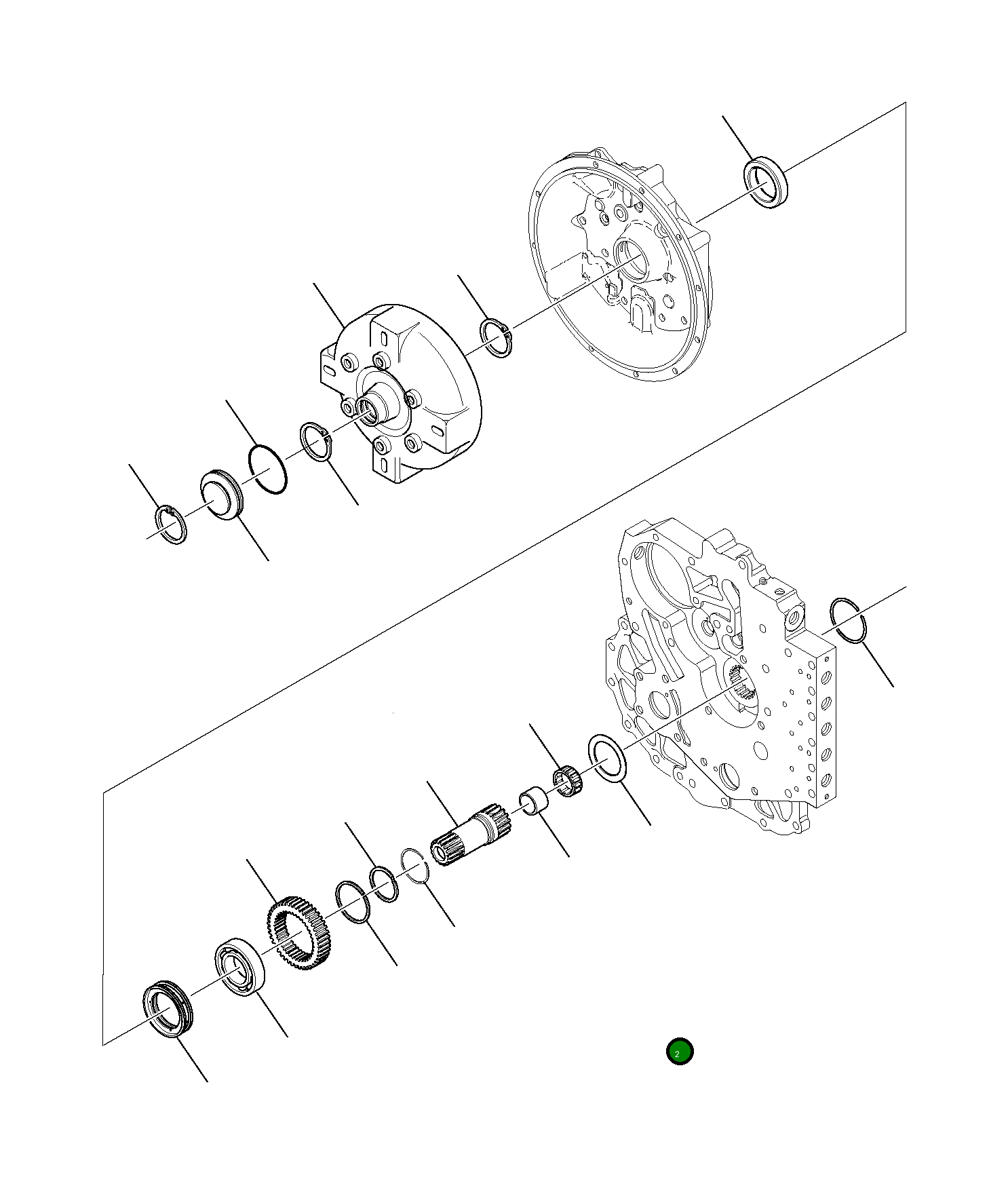Втулка CK0244107 Komatsu