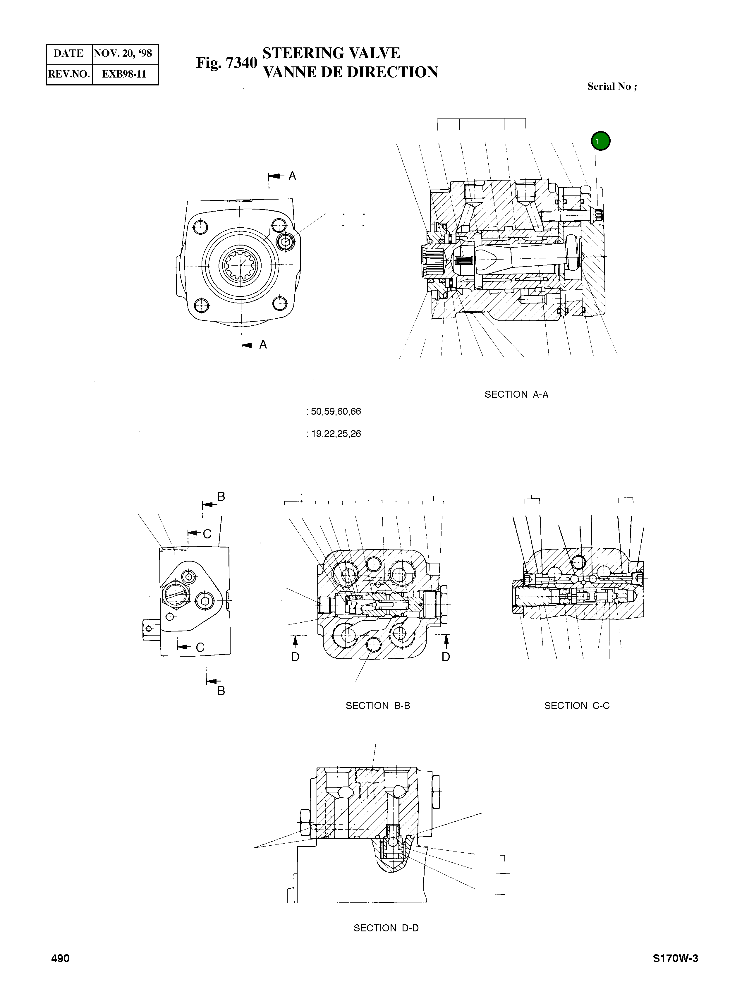 Винт с цилиндрической головкой 5389-6 Komatsu