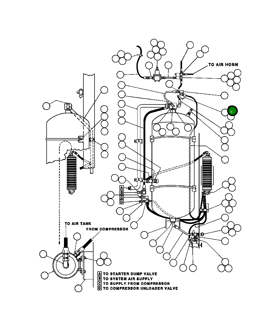 Винт с цилиндрической головкой - 1/4" - 20NC X 2 3/4" SR6301 Komatsu
