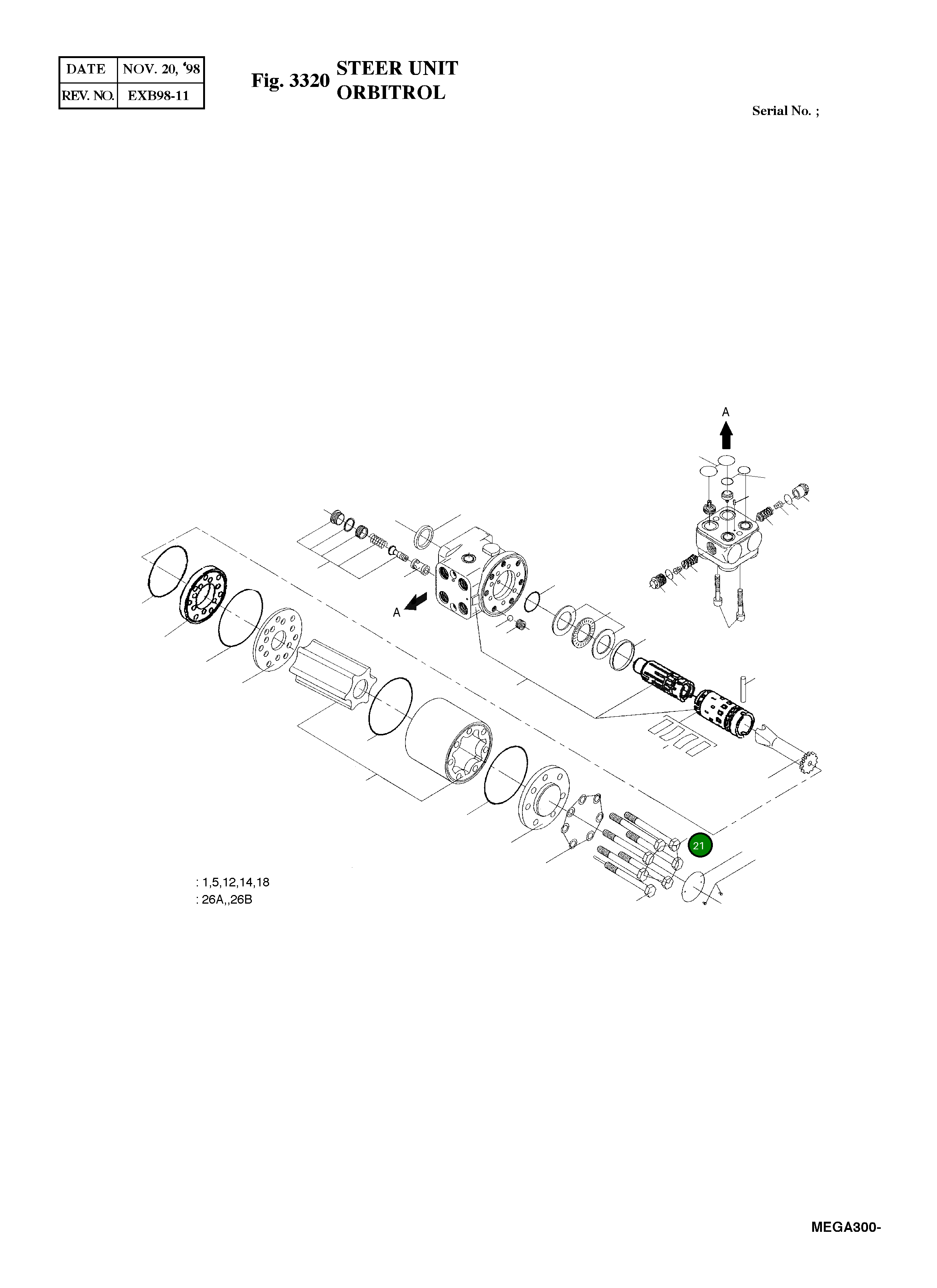 Винт 681X1489 Komatsu