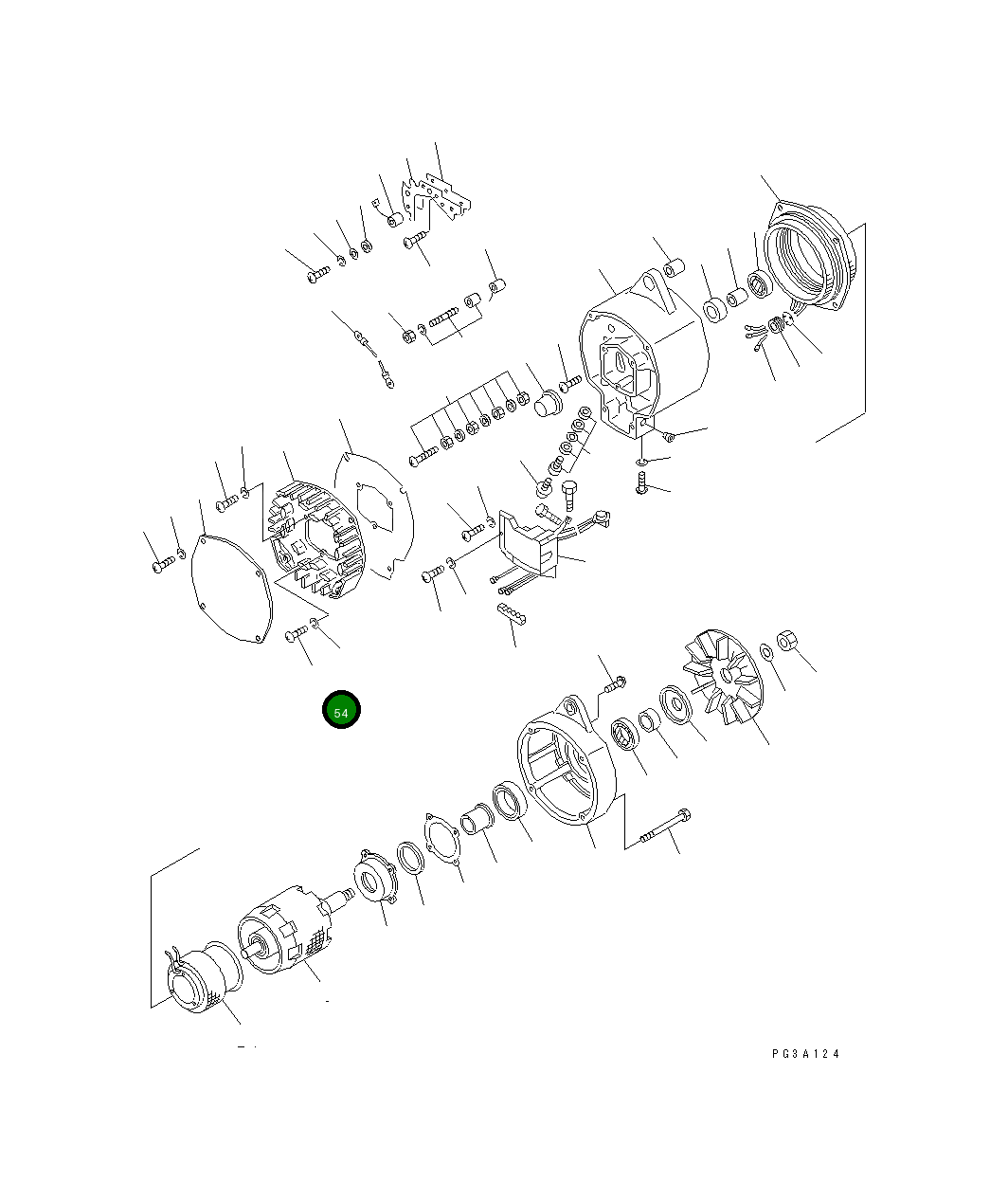 Винт CUDR-184956 Komatsu