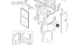 Втулка YM172176-68090 Komatsu