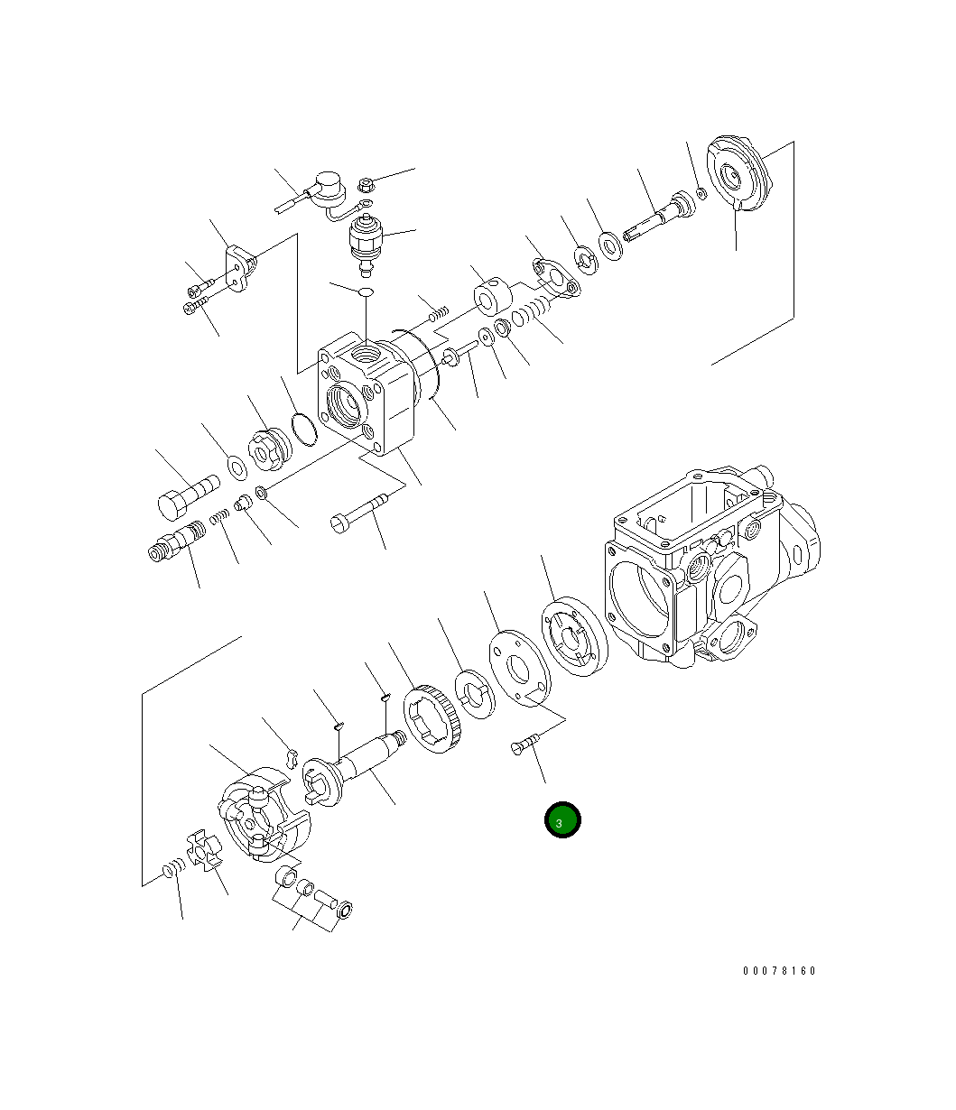 Винт DK139104-0000 Komatsu