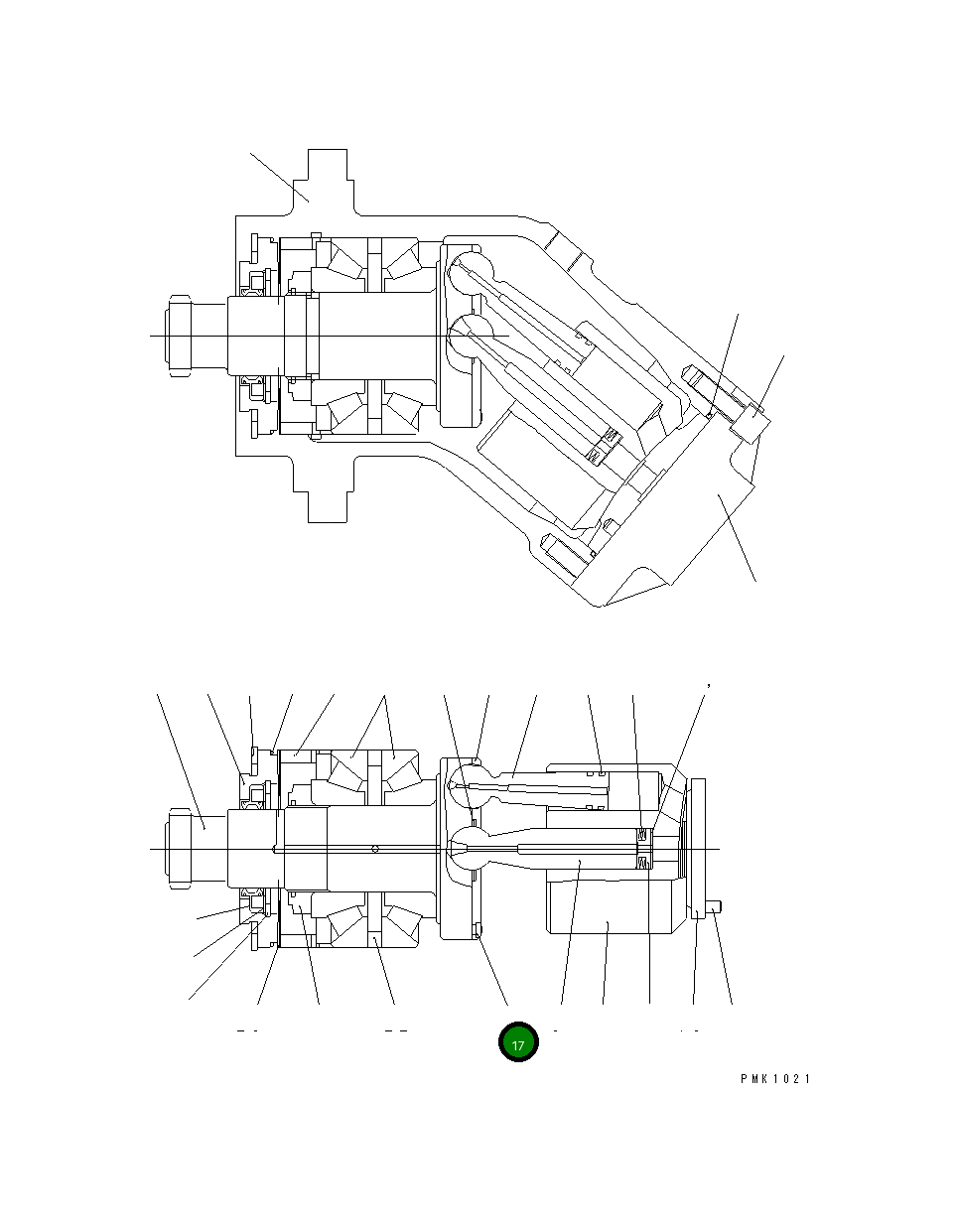 Винт UC1708316209 Komatsu