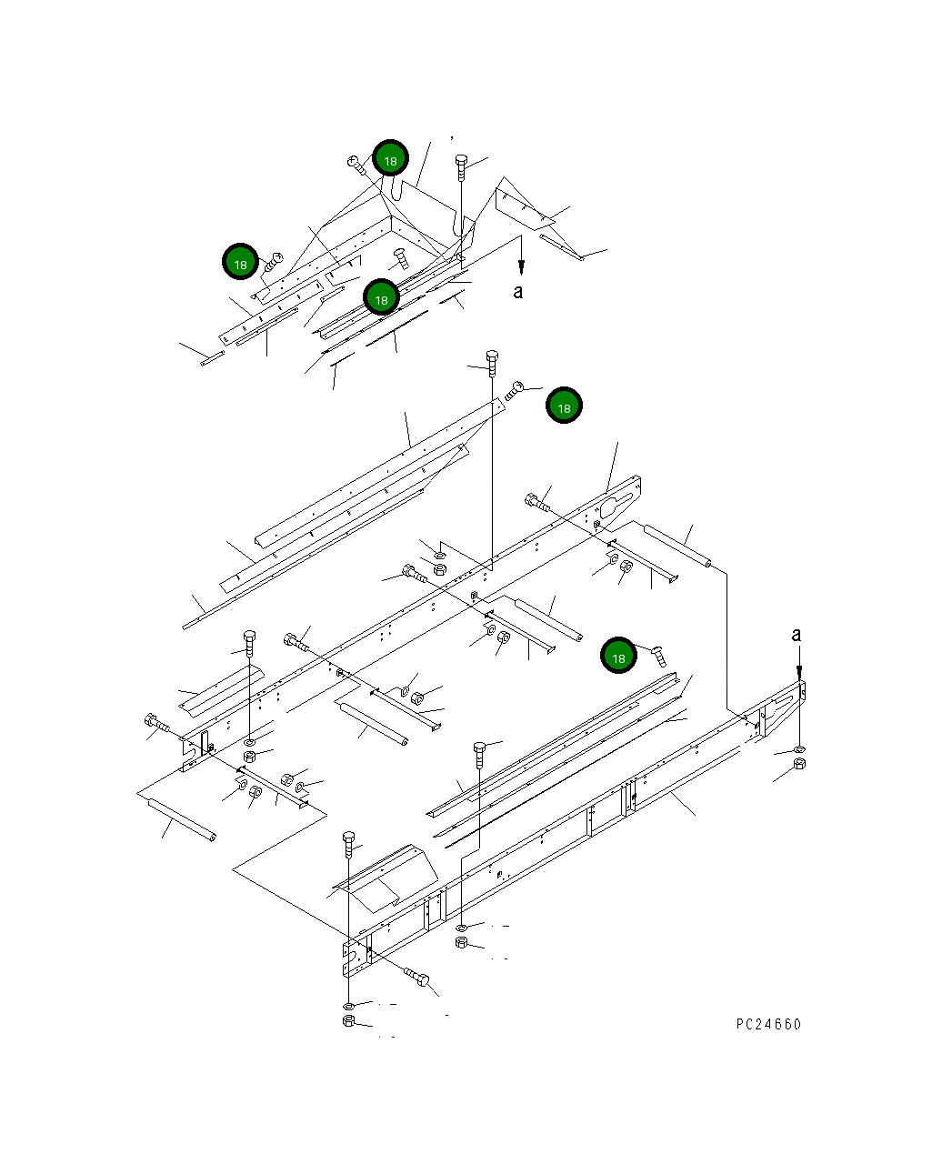 Винт KWKKS-75-31580 Komatsu