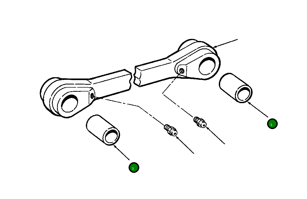 Втулка 937 960 C3 Komatsu