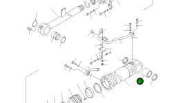 Втулка 707-76-11030 Komatsu